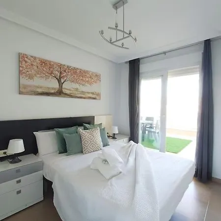 Mar Y Sal 12 Suites, Gran Terraza Con Vistas Al Mar, 2 Hab, Garaje Y Piscina * Roquetas de Mar